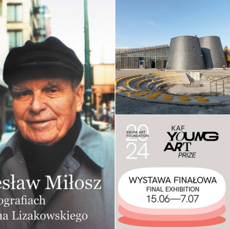  Sztuka w RWK #23/2024: Czesław Miłosz w fotografiach, KAF Young Art Prize 2024, Ruch tektoniczny - Sztuka w RWK #22/2024