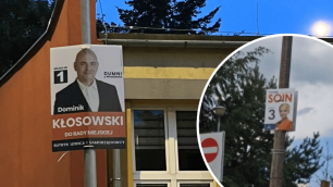 Plakaty wyborcze wciąż są widoczne na ulicach