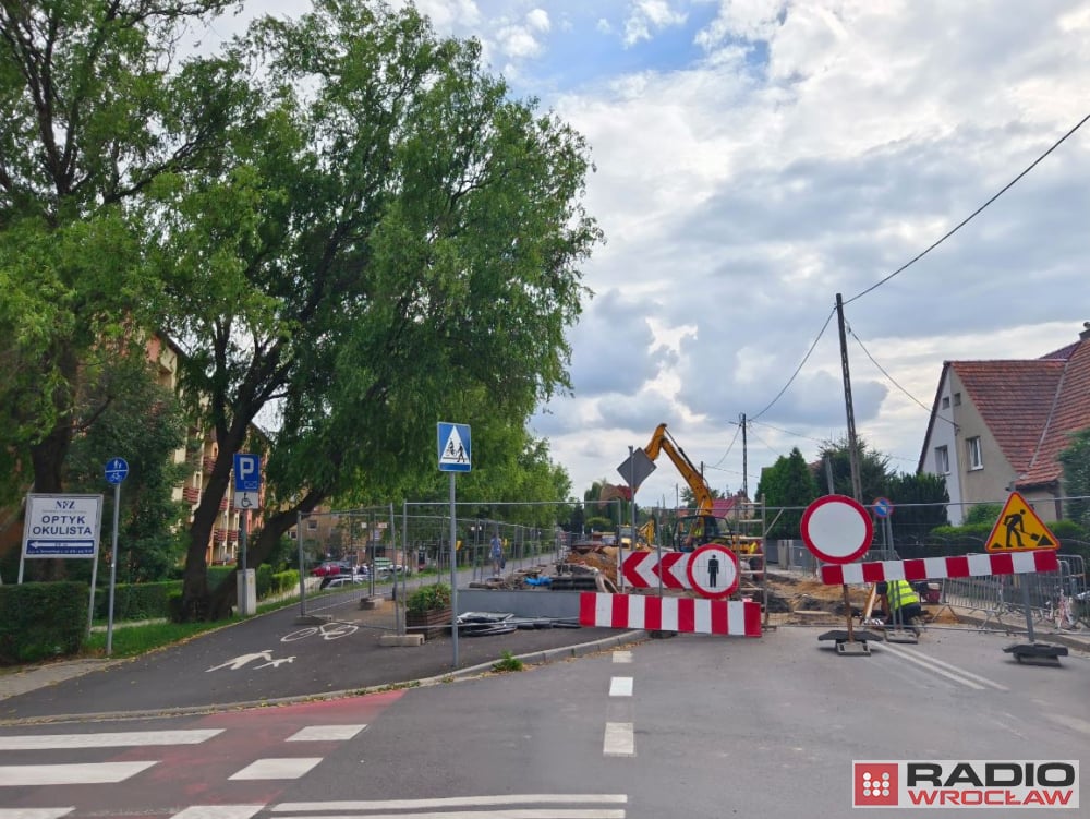 Złotoryja: rozpoczął się remont głównej drogi prowadzącej do szpitala - fot. Karolina Bieniek