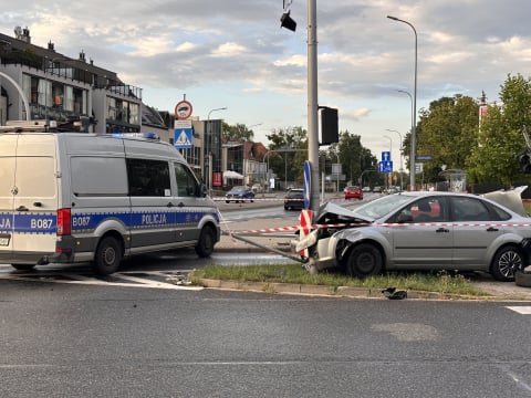 Wypadek na skrzyżowaniu we Wrocławiu - 6