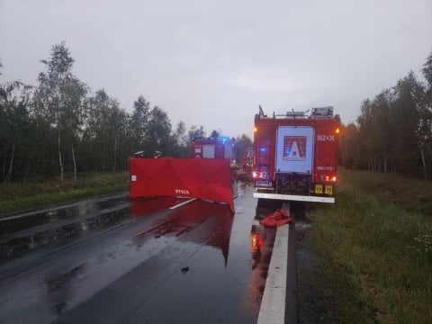 Śmiertelny wypadek w Prochowicach [ZDJĘCIA] - 0