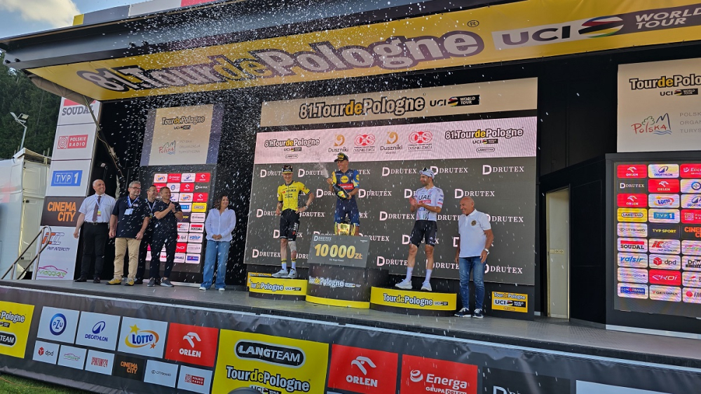 Trzeci etap Tour de Pologne: na mecie znów pierwszy Thibau Nys - fot. Jarosław Wrona