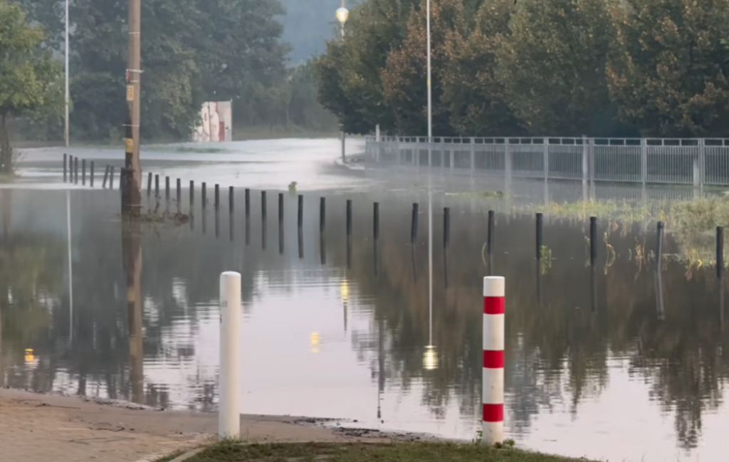 Czy Bystrzyca zalewa wrocławskie Stabłowice? - fot. użyczone/ grupa Stabłowice