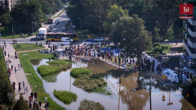 Stabłowice walczą z podtopieniami [FILM]