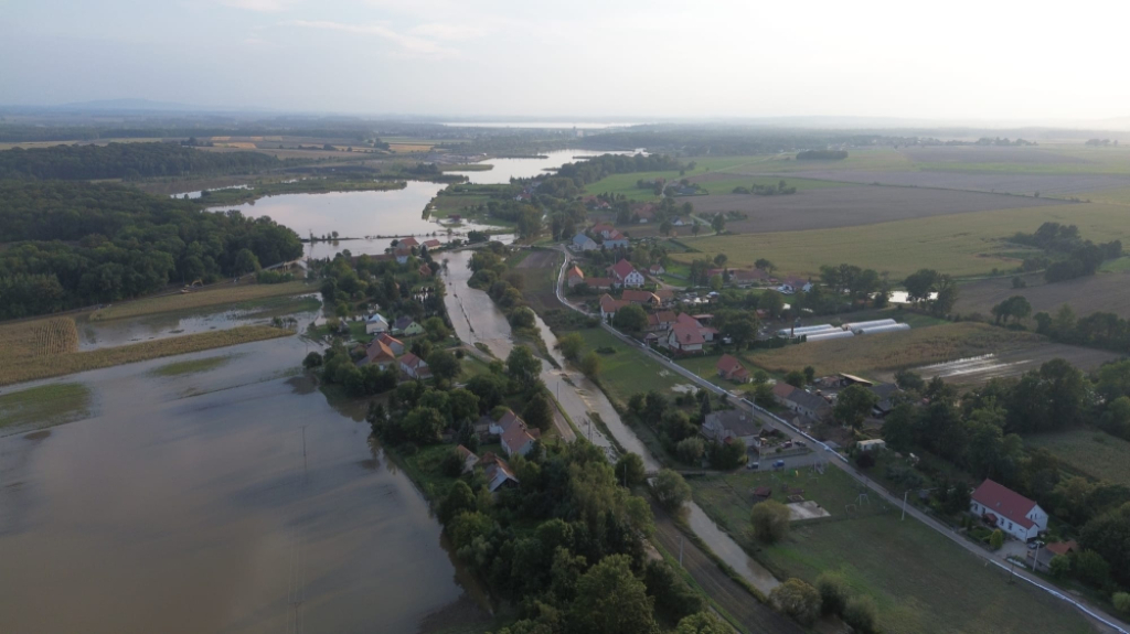 Uspokaja się sytuacja w gminie Kąty Wrocławskie - fot. Kąty Wrocławskie na sygnale/czytelniczka