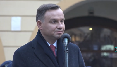 Prezydent Andrzej Duda odwiedził miejscowości zniszczone w czasie powodzi