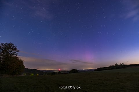 Zorza polarna na Dolnym Śląsku. Zobaczcie piękne zdjęcia! - 4