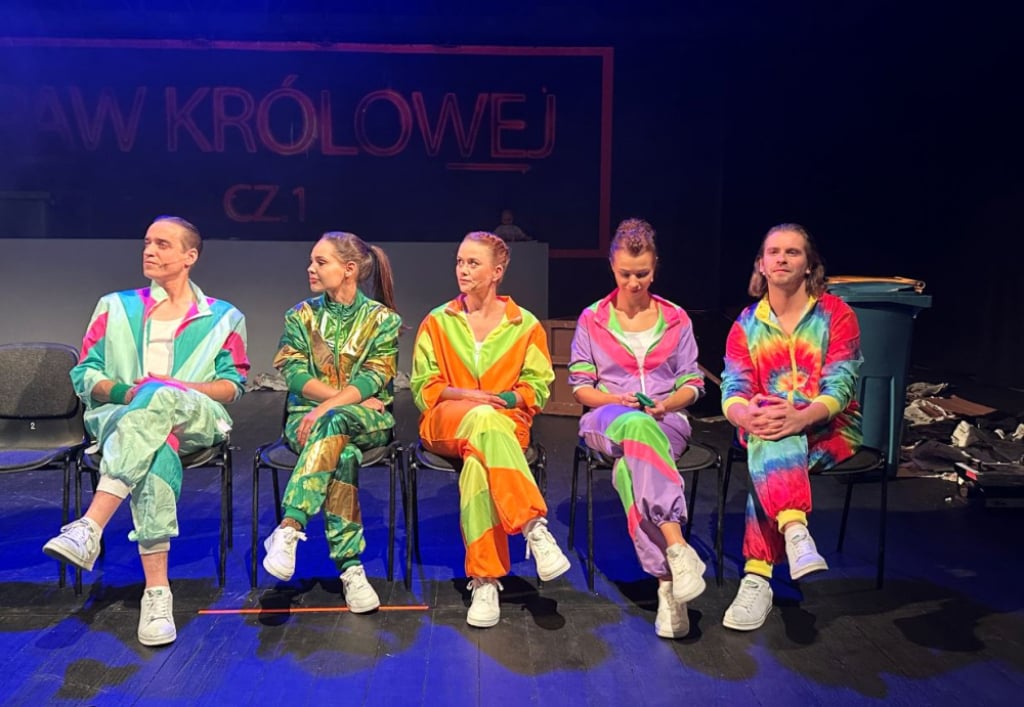 Powieść Doroty Masłowskiej na deskach wrocławskiego teatru - fot. Piotr Osowicz