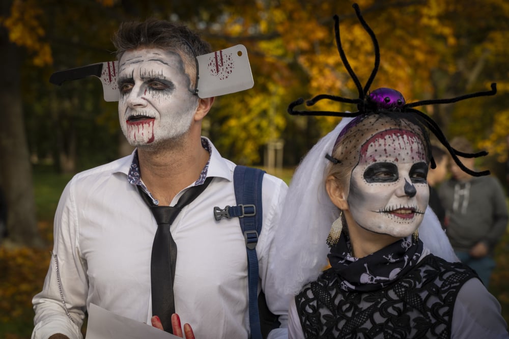 STRAAASZNIEEEEE fajna impreza! Bieg Halloween Radia Wrocław - Fot: 	Radosław Bugajski