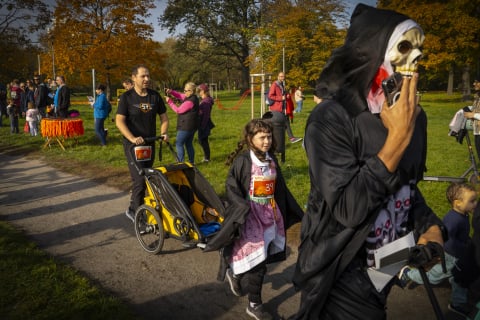 STRAAASZNIEEEEE fajna impreza! Bieg Halloween Radia Wrocław - 125