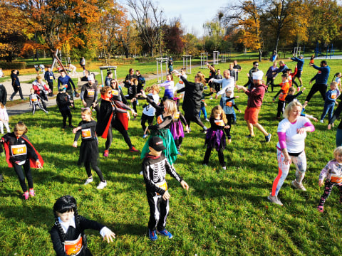 STRAAASZNIEEEEE fajna impreza! Bieg Halloween Radia Wrocław - 13