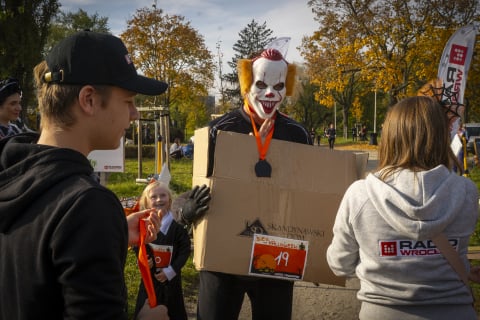 STRAAASZNIEEEEE fajna impreza! Bieg Halloween Radia Wrocław - 165