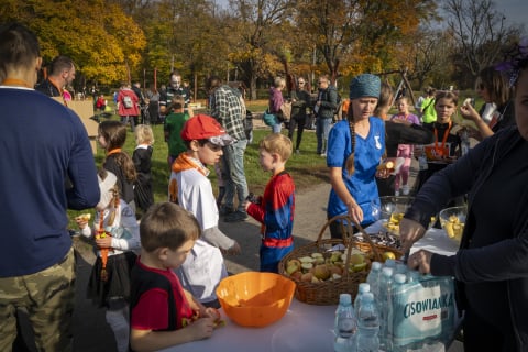 STRAAASZNIEEEEE fajna impreza! Bieg Halloween Radia Wrocław - 175