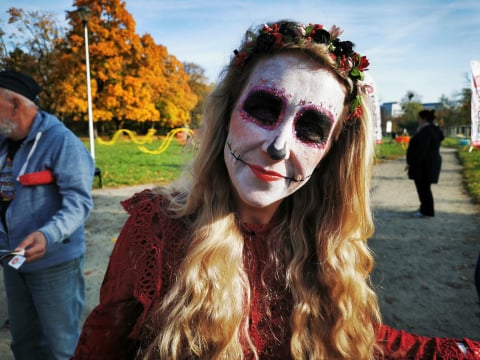 STRAAASZNIEEEEE fajna impreza! Bieg Halloween Radia Wrocław - 1