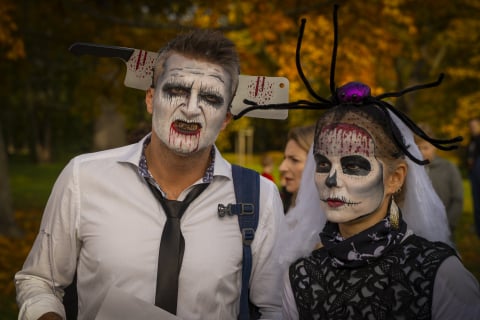 STRAAASZNIEEEEE fajna impreza! Bieg Halloween Radia Wrocław - 19