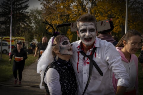 STRAAASZNIEEEEE fajna impreza! Bieg Halloween Radia Wrocław - 206