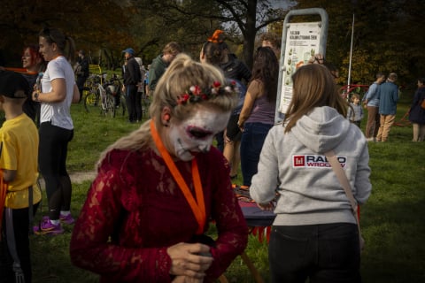 STRAAASZNIEEEEE fajna impreza! Bieg Halloween Radia Wrocław - 225