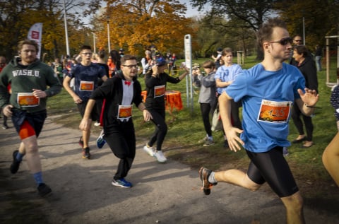 STRAAASZNIEEEEE fajna impreza! Bieg Halloween Radia Wrocław - 276