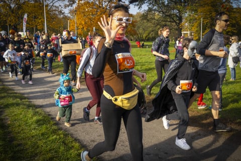 STRAAASZNIEEEEE fajna impreza! Bieg Halloween Radia Wrocław - 67