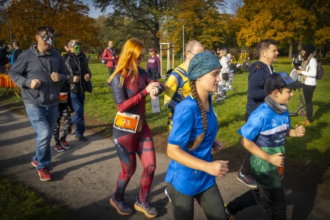 STRAAASZNIEEEEE fajna impreza! Bieg Halloween Radia Wrocław - 74