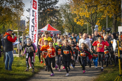 STRAAASZNIEEEEE fajna impreza! Bieg Halloween Radia Wrocław - 86