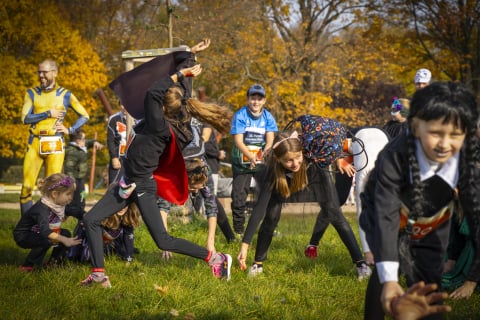 STRAAASZNIEEEEE fajna impreza! Bieg Halloween Radia Wrocław - 97