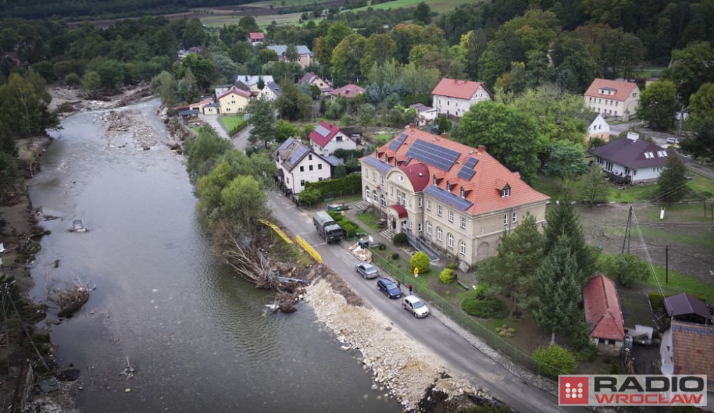 Zbiórka darów dla powodzian z Ołdrzychowic Kłodzkich i Żelazna - Ołdrzychowice Kłodzkie, fot. Radio Wrocław