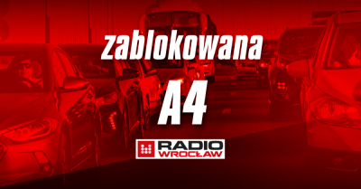 Kolizja na A4, droga była zablokowana