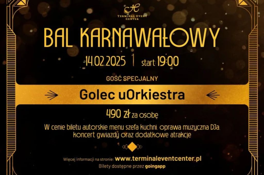 Bal karnawałowy inny niż wszystkie - "Wielki Gatsby" z Golec uOrkiestra - Materiał Sponsora