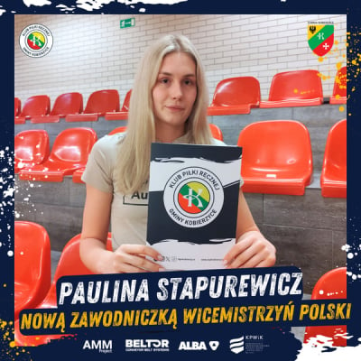 Paulina Stapurewicz dołączyła do KPRu Gminy Kobierzyce