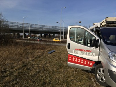 Traffic wyjazdowy Radia Wrocław z ulicy Królewieckiej