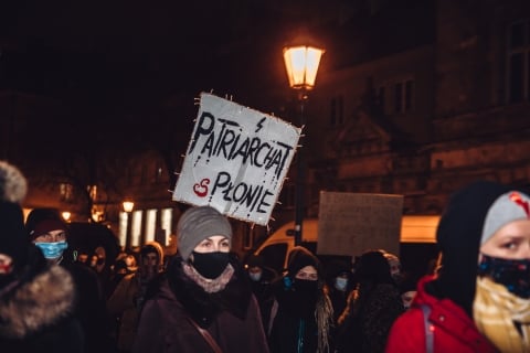 Kolejny protest Strajku Kobiet we Wrocławiu - 4
