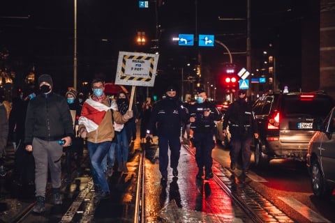 Kolejny protest Strajku Kobiet we Wrocławiu - 5