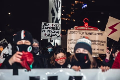 Kolejny protest Strajku Kobiet we Wrocławiu - 9