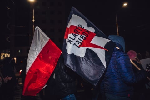 Kolejny protest Strajku Kobiet we Wrocławiu - 12