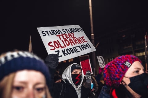Kolejny protest Strajku Kobiet we Wrocławiu - 16