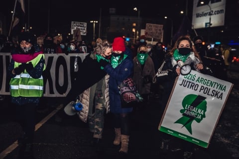 Kolejny protest Strajku Kobiet we Wrocławiu - 1