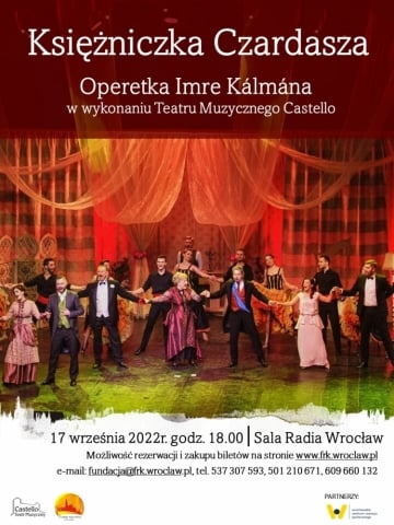 Księżniczka Czardasza - operetka Imre Kálmána