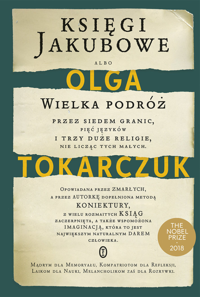 10. edycja festiwalu Olgi Tokarczuk (ROZMOWA z RWK) - okładka książki, której czytanie odbędzie się na festiwalu