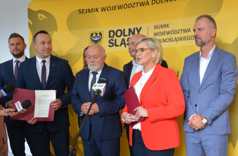 Umowa koalicyjna w dolnośląskim sejmiku - fot. mat. prasowe