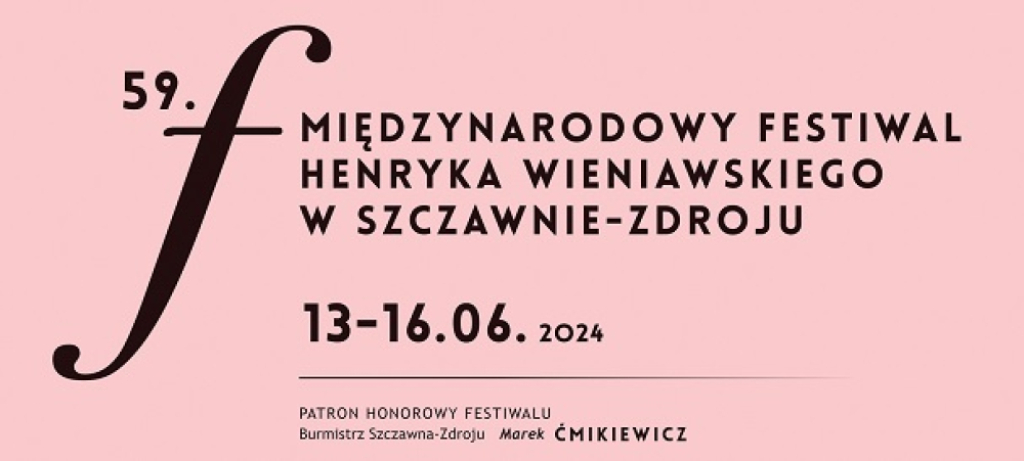 59. Festiwal Henryka Wieniawskiego w Szczawnie - Zdroju - fot: materiały prasowe