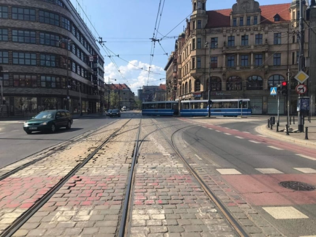 Naprawa torowiska na Świdnickiej. Są zmiany w komunikacji zbiorowej - fot:  archiwum Radia Wrocław/ zdjęcie ilustracyjne