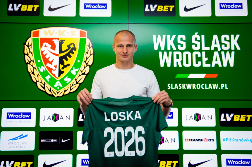 Tomasz Loska nowym bramkarzem Śląska Wrocław - fot. slaskwroclaw.pl