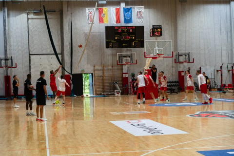 Reprezentacja Polski koszykarzy trenuje we Wrocławiu - 48