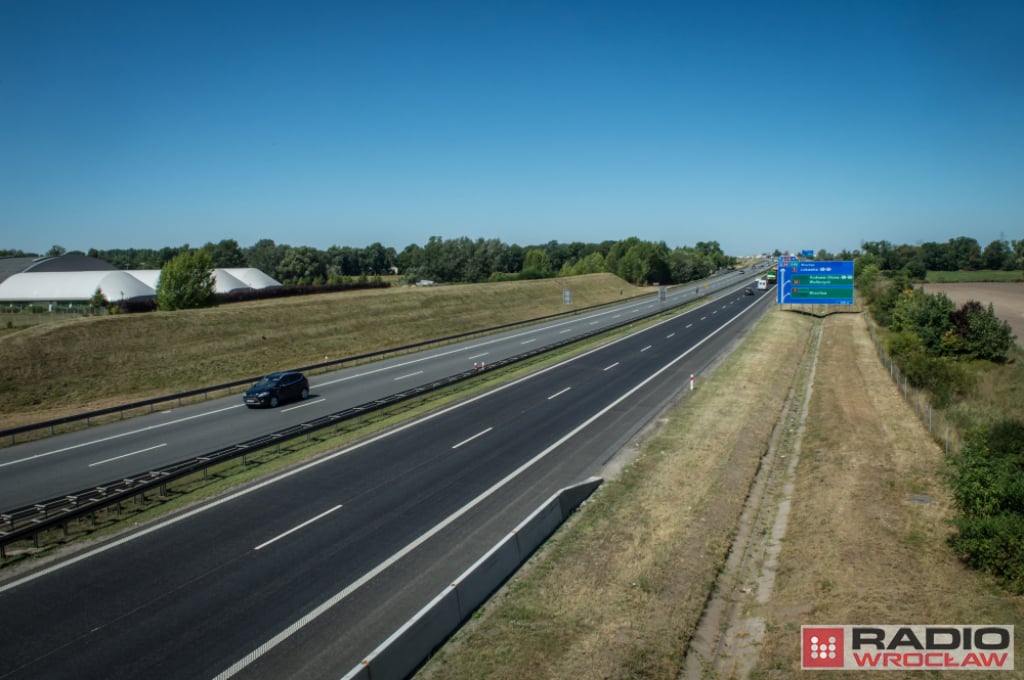 Autostrada A4 zostanie przebudowana w innym wariancie? - fot. archiwum Radio Wrocław