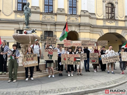 Studenci protestowali ws. działań Izraela. Żądają tego też od władz uczelni - 0