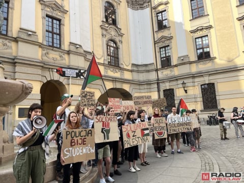 Studenci protestowali ws. działań Izraela. Żądają tego też od władz uczelni - 1