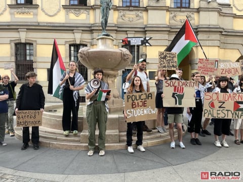 Studenci protestowali ws. działań Izraela. Żądają tego też od władz uczelni - 3