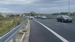Kolizja na A4: Zablokowany pas w kierunku Wrocławia