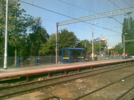 Wrocławski dworzec i nowy peron 